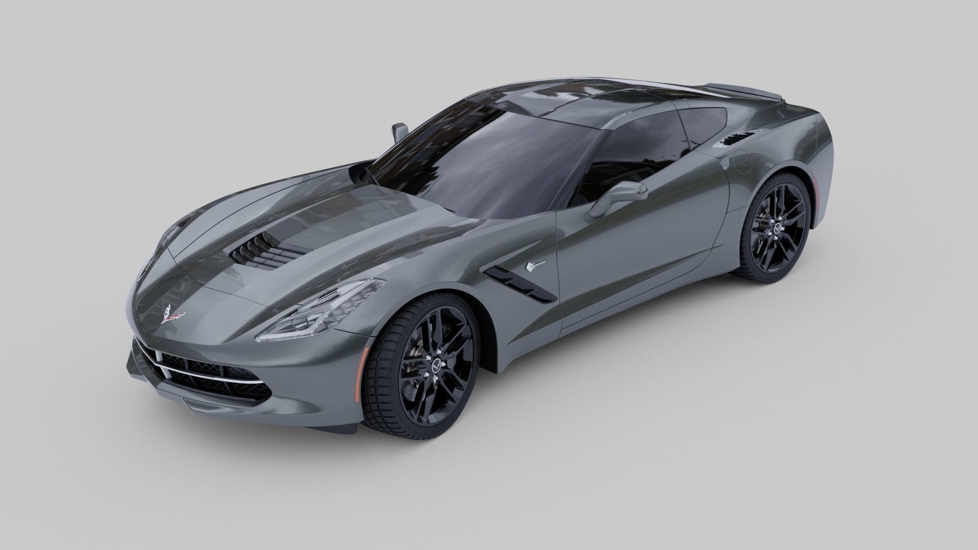 Chevrolet Corvette Stingray 3D model_3