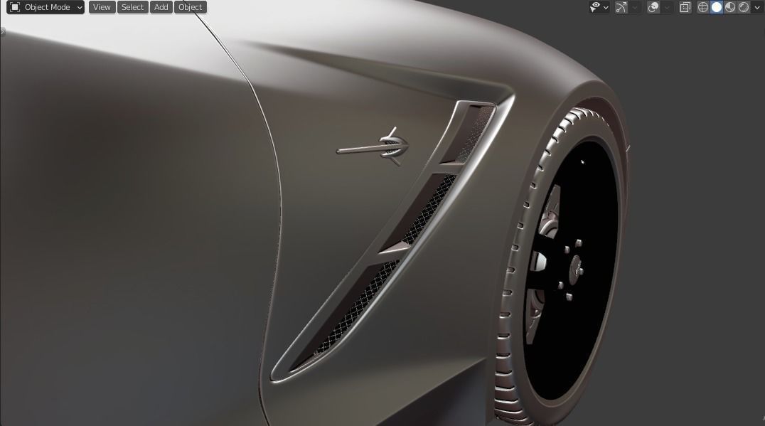 Chevrolet Corvette Stingray 3D model_9