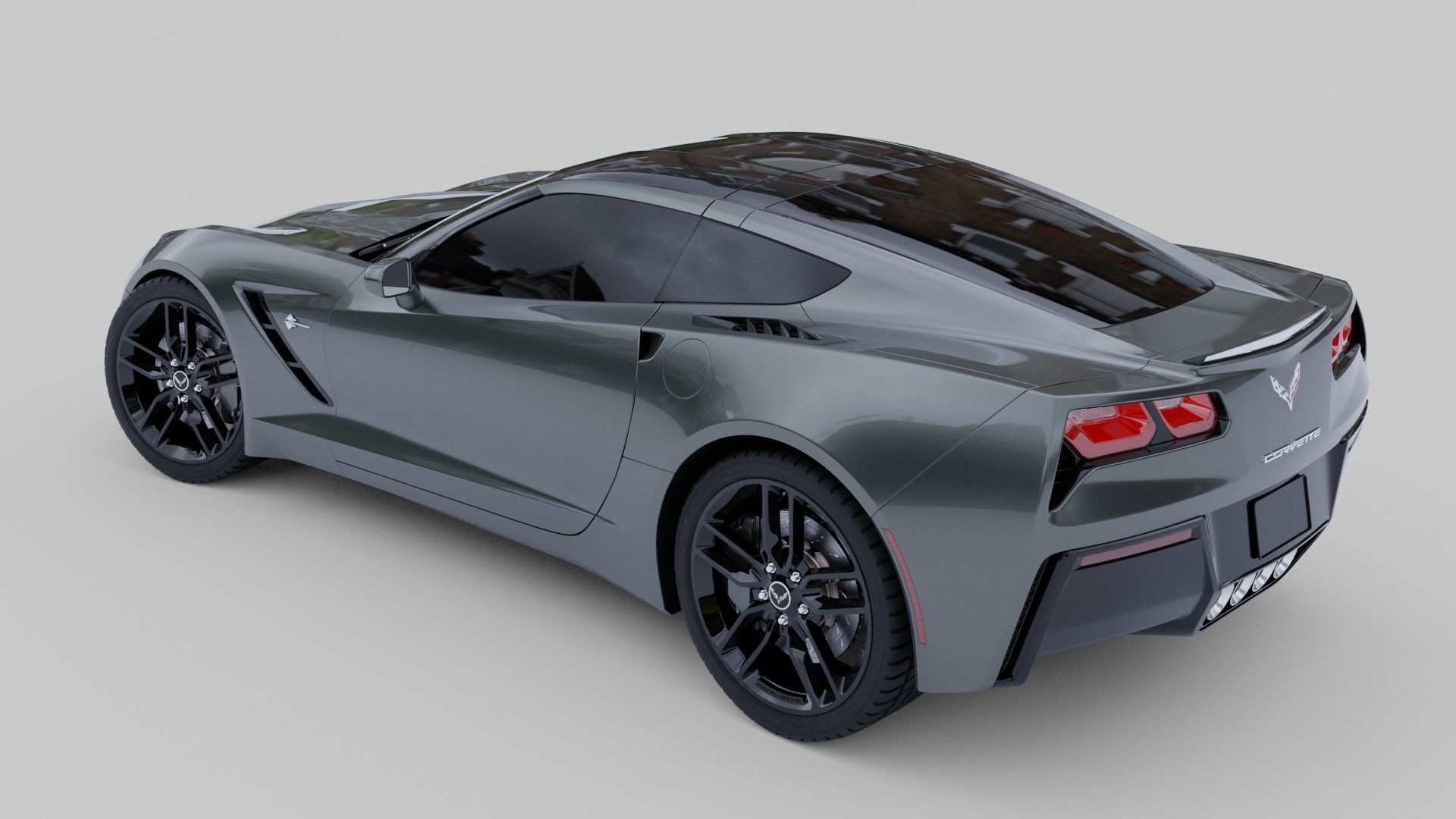Chevrolet Corvette Stingray 3D model_1