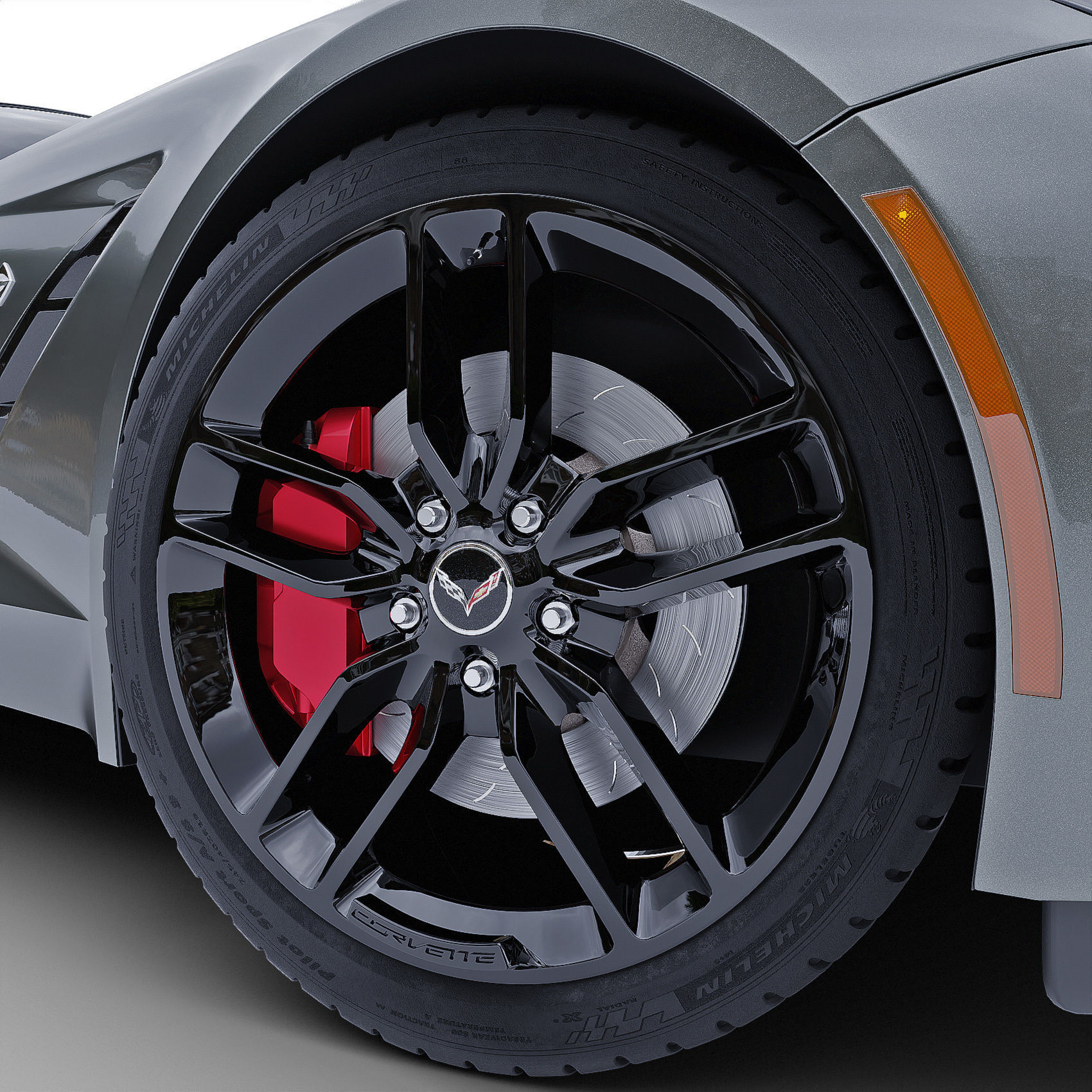 Chevrolet Corvette Stingray 3D model_4