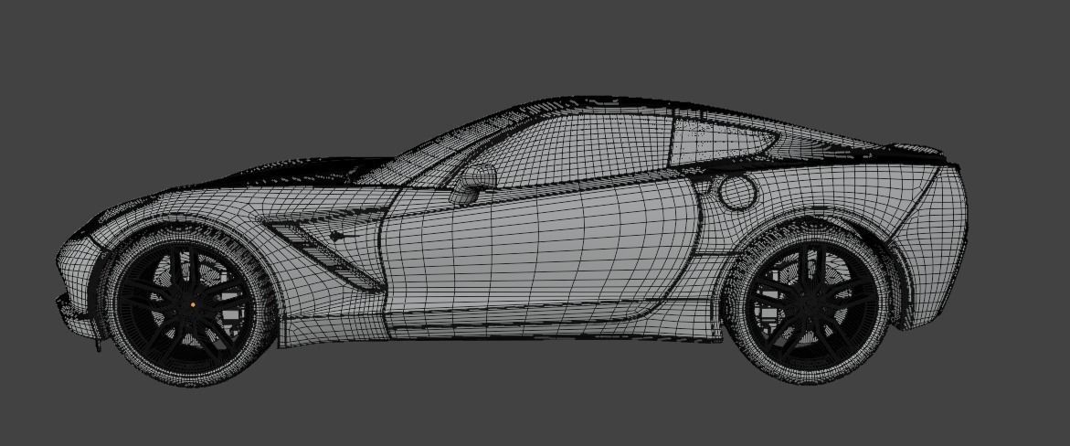 Chevrolet Corvette Stingray 3D model_19