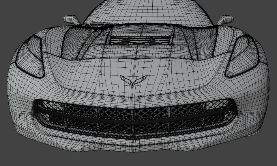 Chevrolet Corvette Stingray 3D model_20