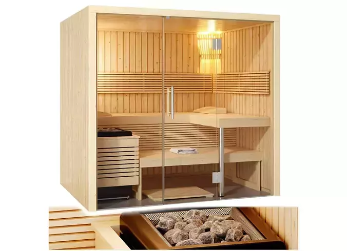 Sauna Sentiotec Panorama Small 3D model