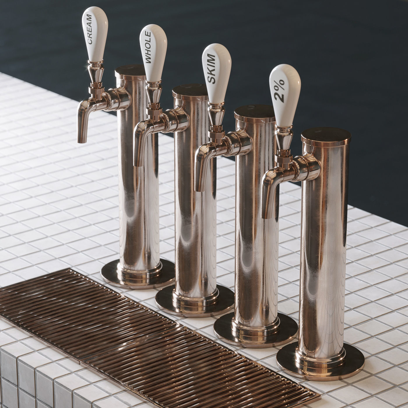 Ice cream bar Gelato 3D model_3