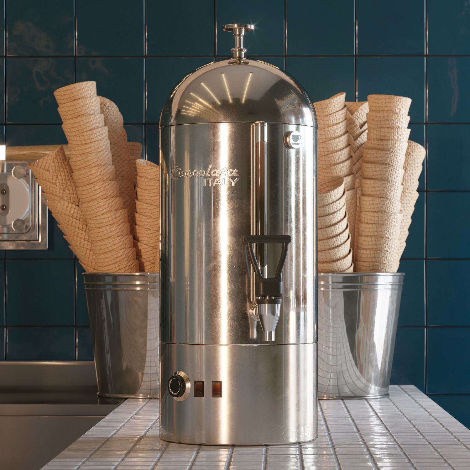 Ice cream bar Gelato 3D model_2