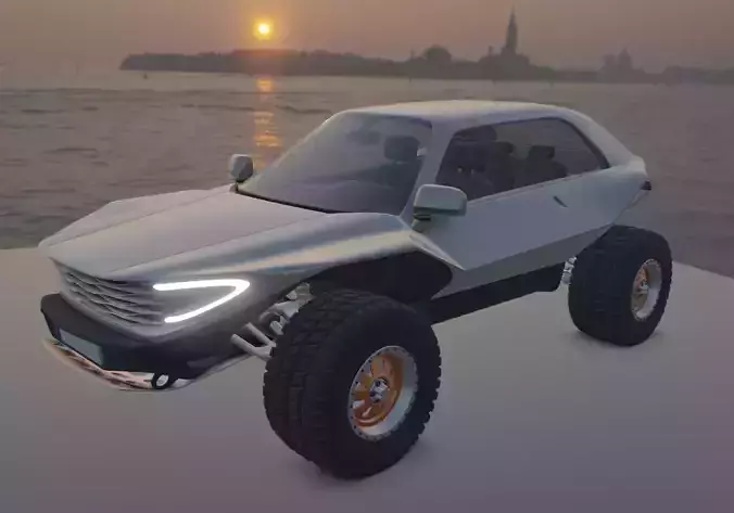 FW4 vehicle 3D model