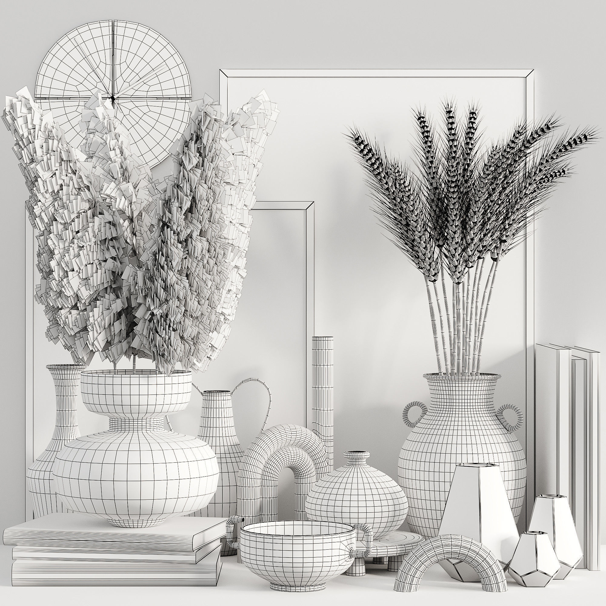 Decorative set 06 3D model_5