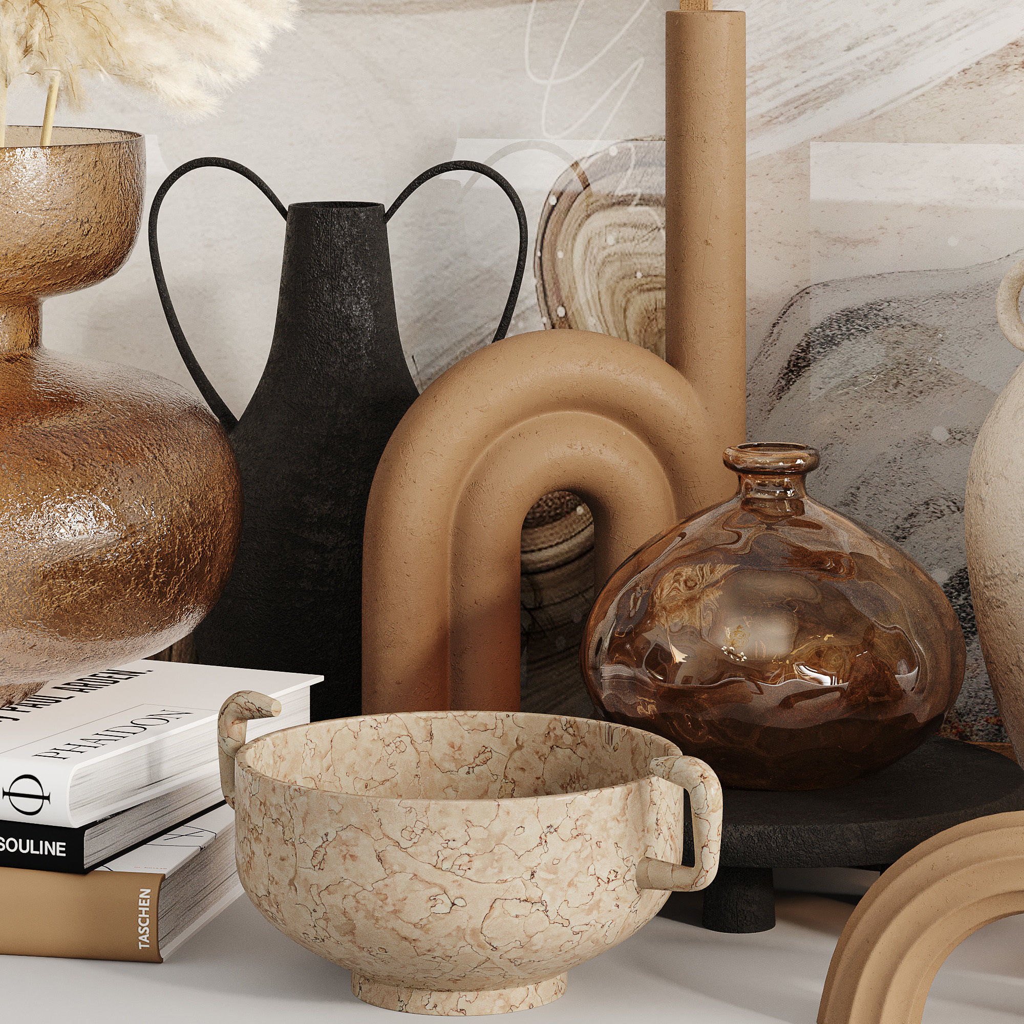 Decorative set 06 3D model_1