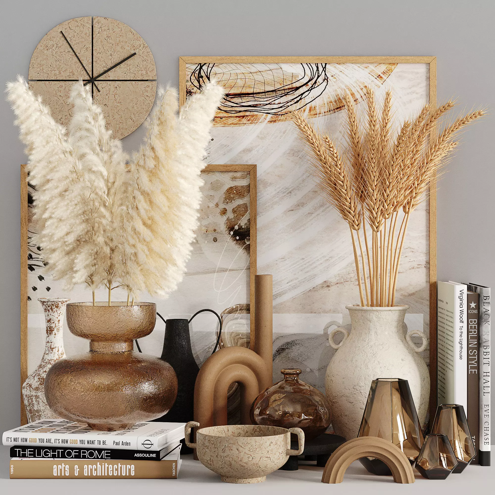 Decorative set 06 3D model_0