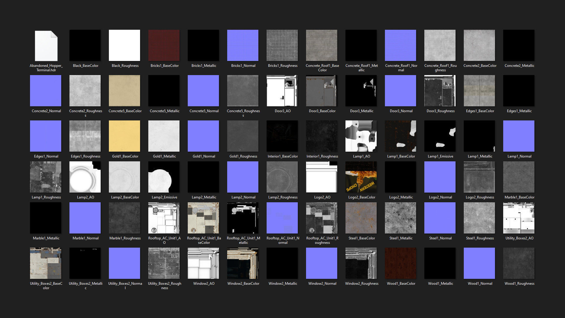 Building 12 Low-poly 3D model_14