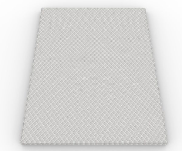 Mattress baby crib pad Low-poly 3D model