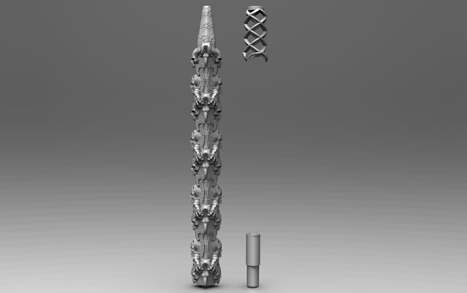 Death pen 3D print model_4