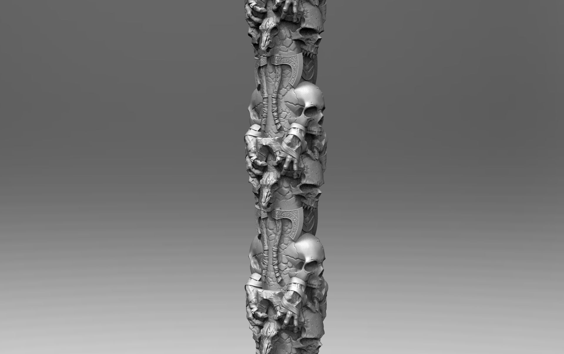 Death pen 3D print model_6