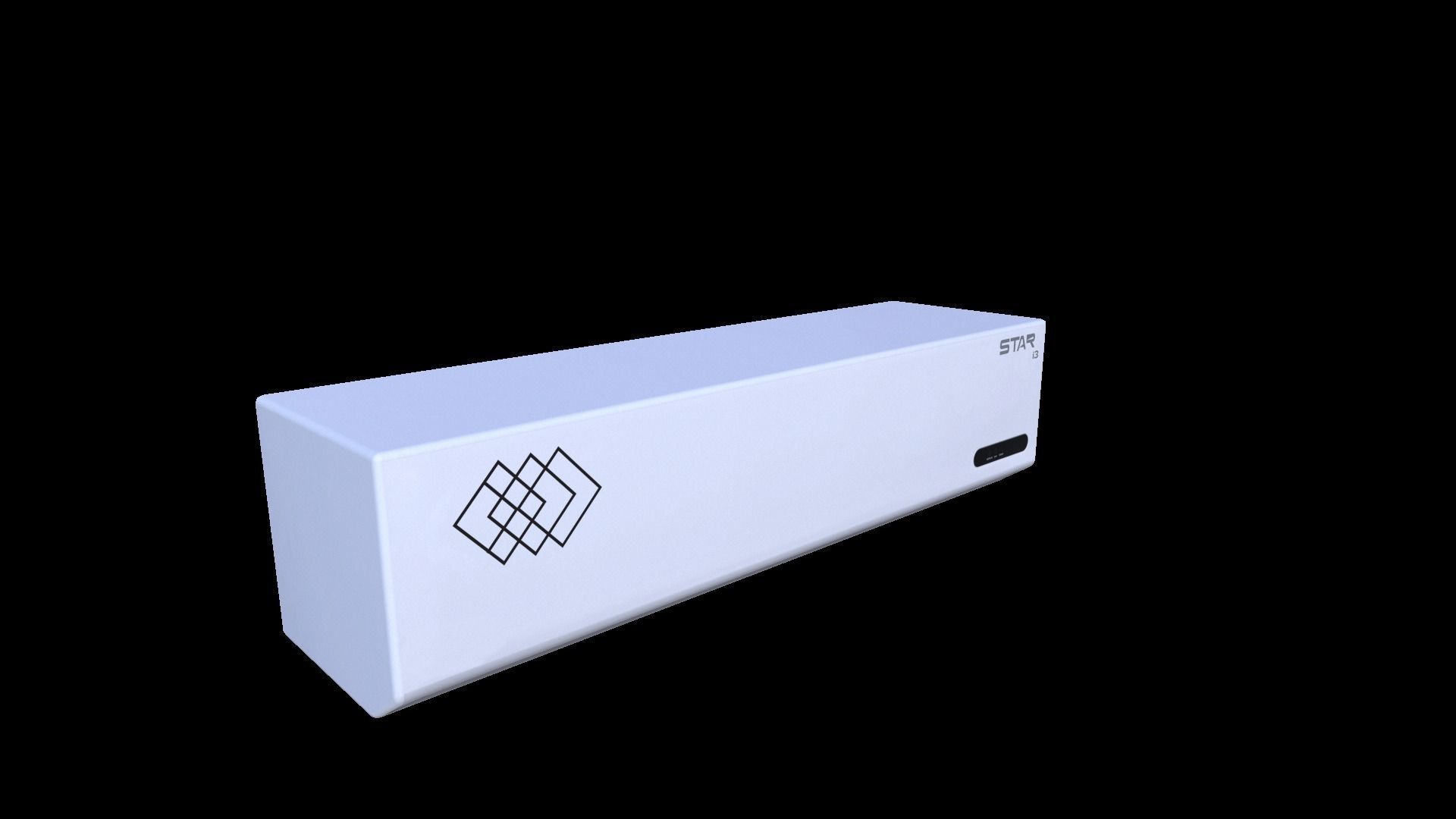 Split AC Low-poly 3D model_4