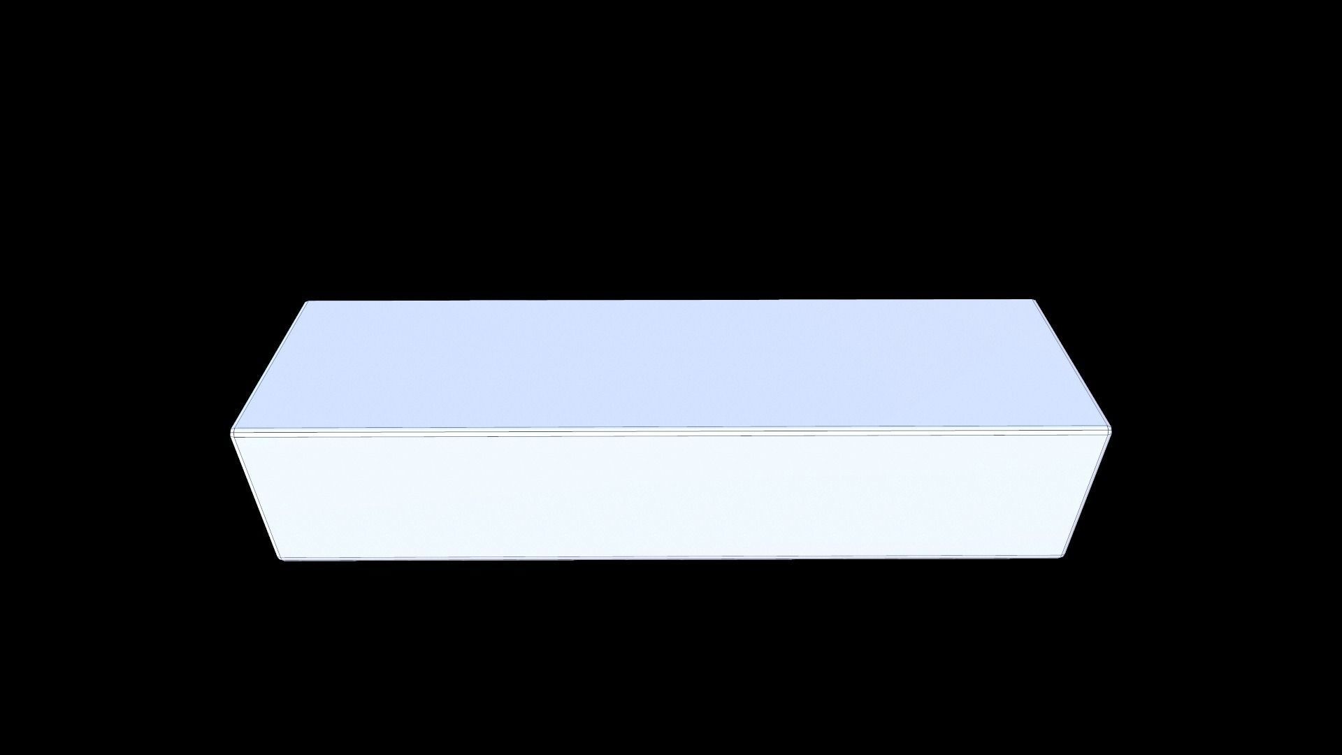 Split AC Low-poly 3D model_7