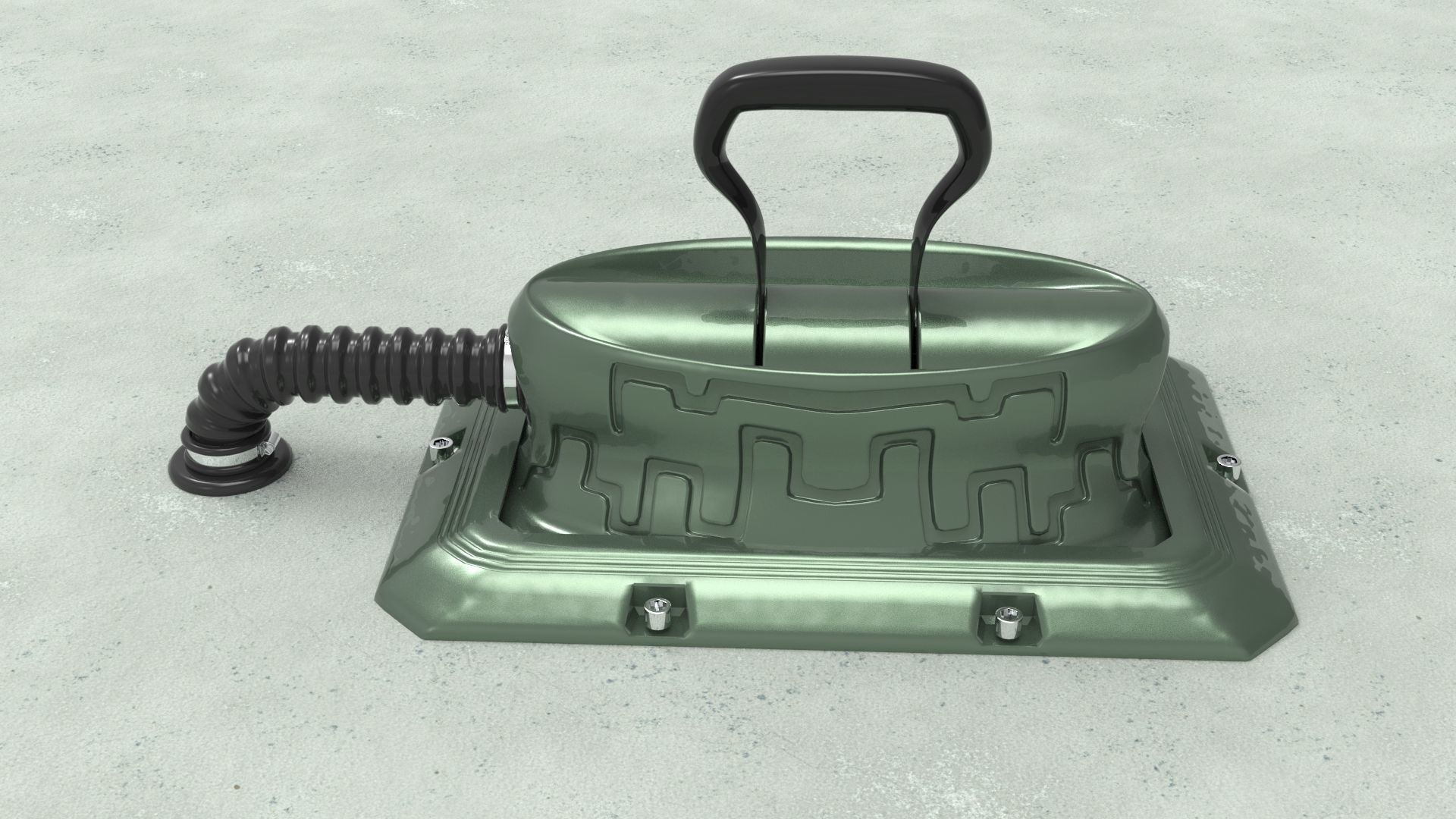 Sci-fi lever switch kitbash vol 01 3D model_20