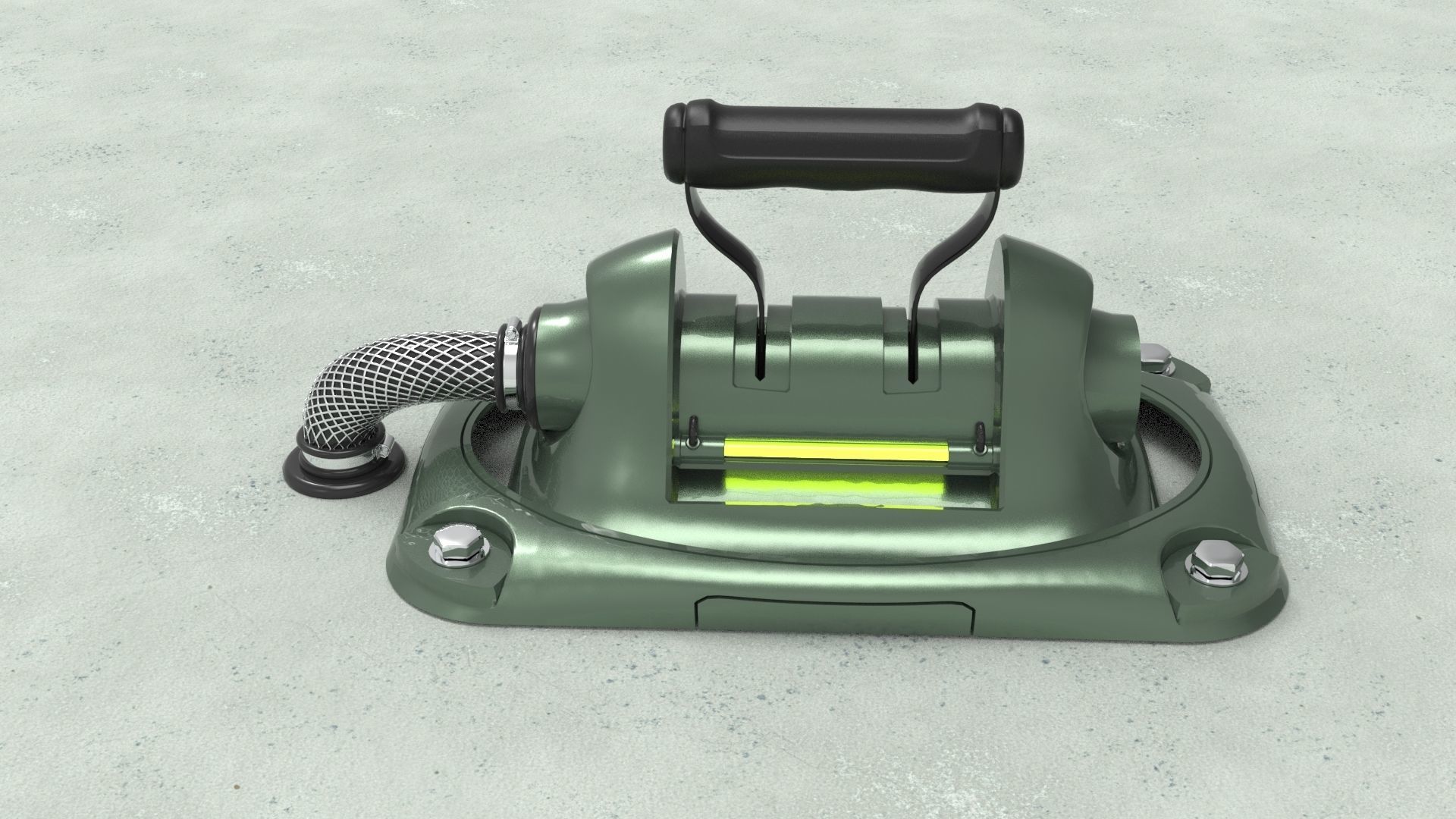 Sci-fi lever switch kitbash vol 01 3D model_13