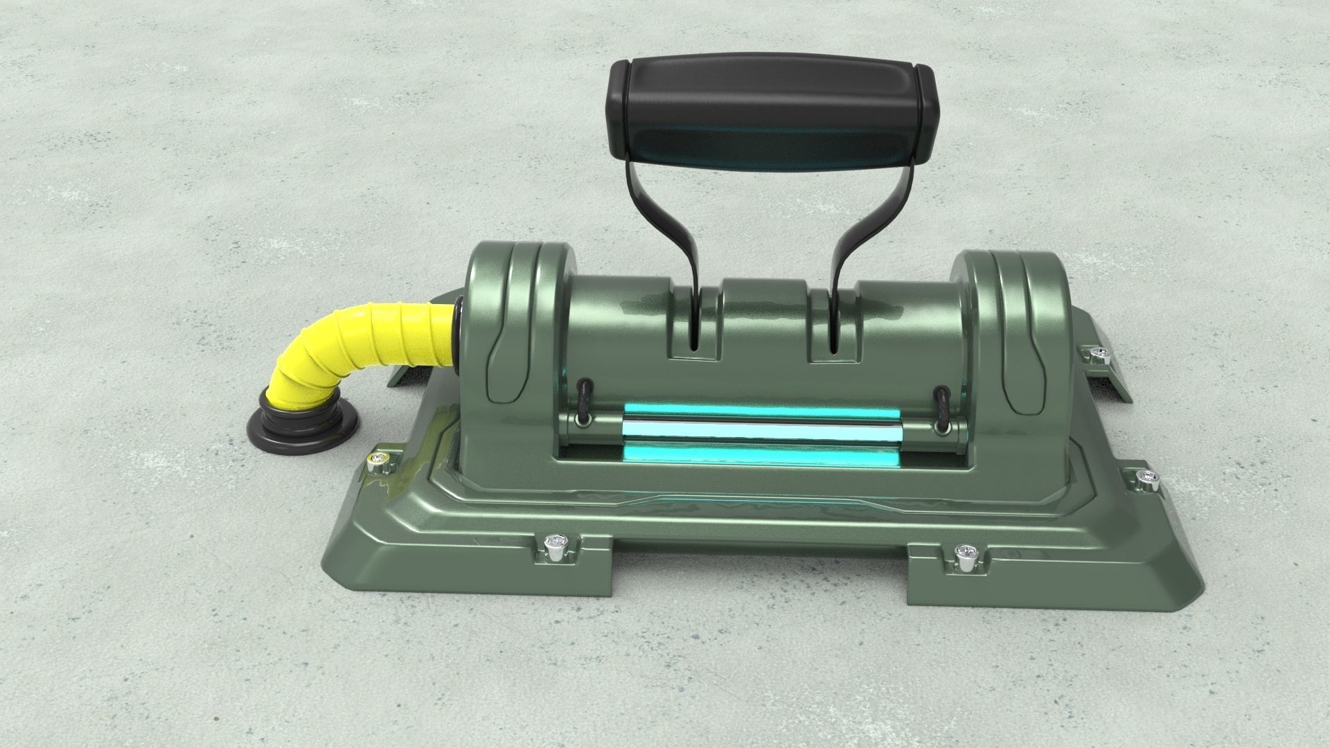 Sci-fi lever switch kitbash vol 01 3D model_19