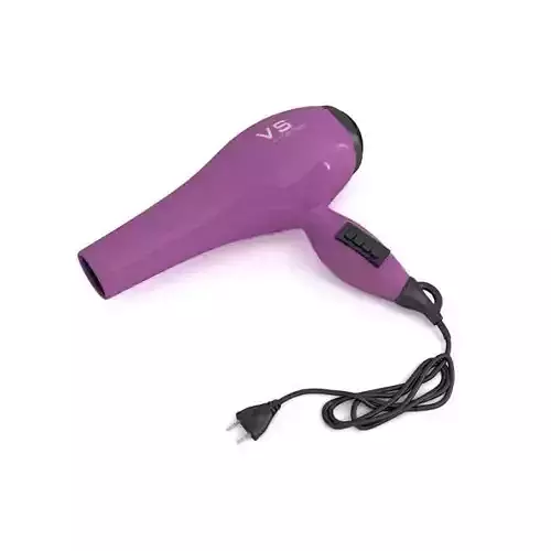 Beauty Parlor Purple Hair Dryer