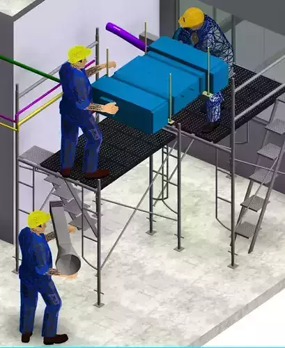 MS-02-METHOD STATEMENT OF FCU SYSTEM AND AIR DUCT 3D MODEL