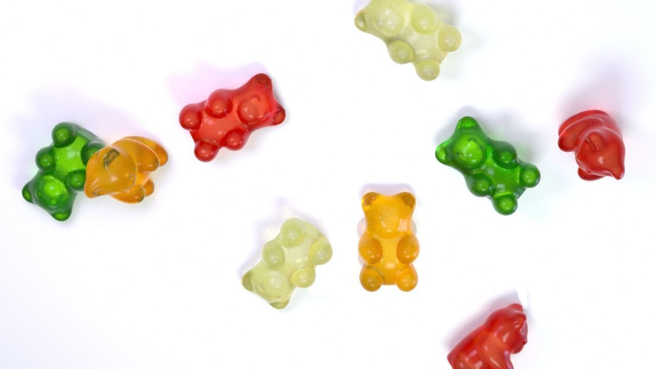 Gummy Bears 3D model_1