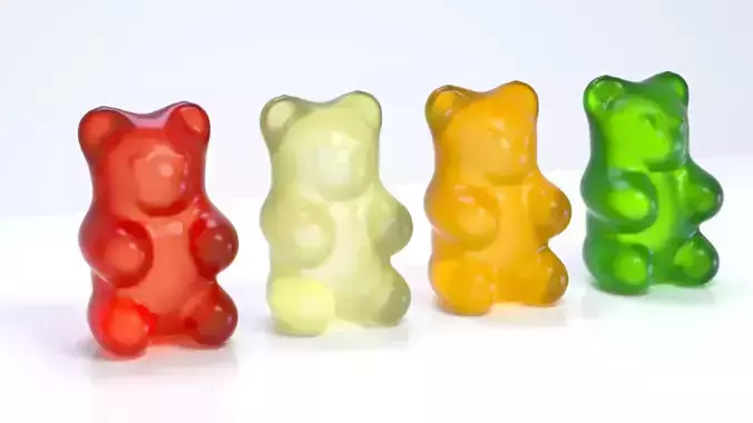 Gummy Bears 3D model