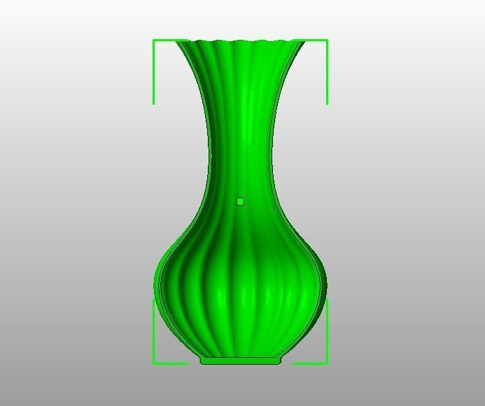 Flower Vase 3D print model_16