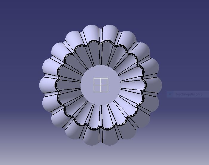 Flower Vase 3D print model_8