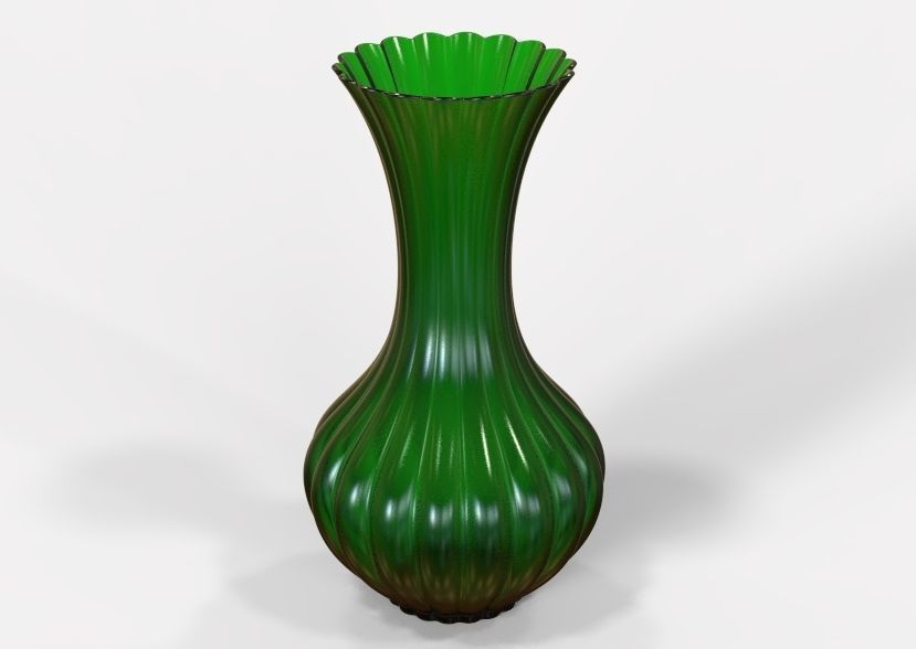 Flower Vase 3D print model_22