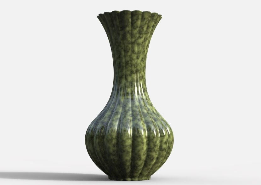Flower Vase 3D print model_25