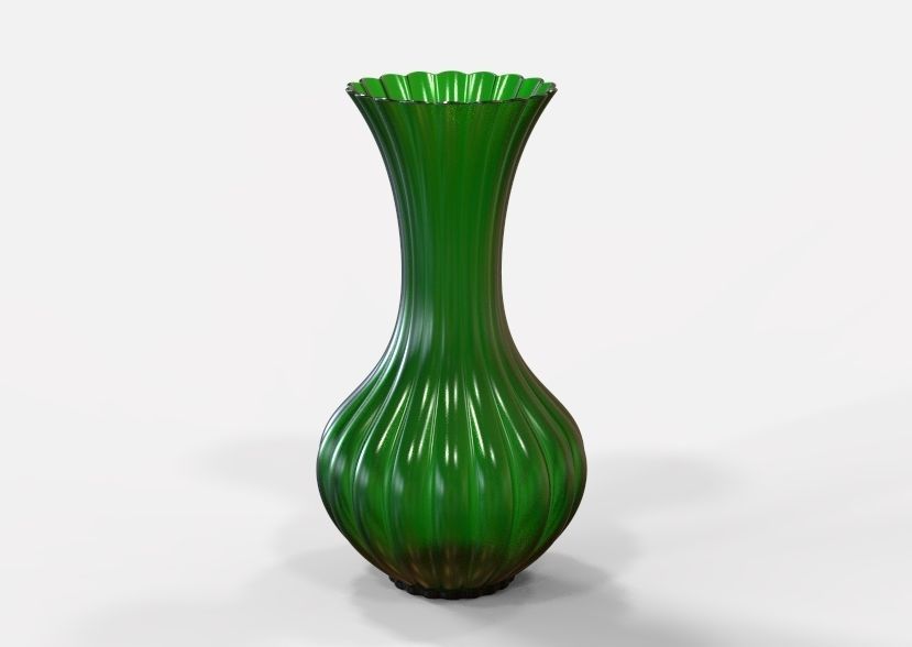 Flower Vase 3D print model_42