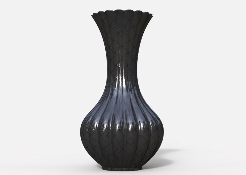 Flower Vase 3D print model_28