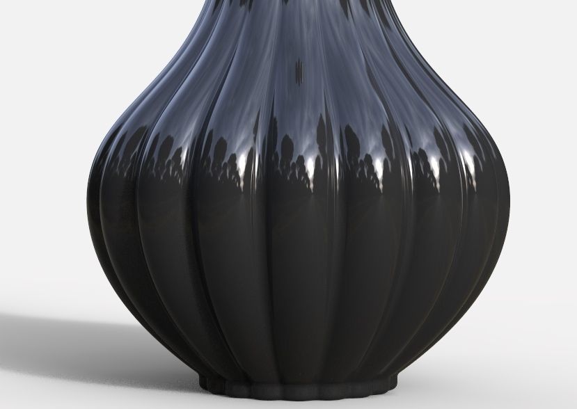 Flower Vase 3D print model_31