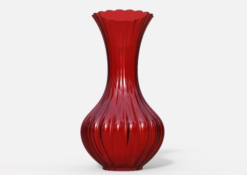 Flower Vase 3D print model_26