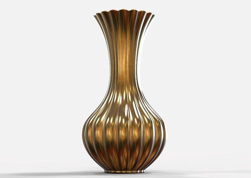 Flower Vase 3D print model_2