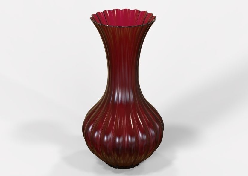 Flower Vase 3D print model_1