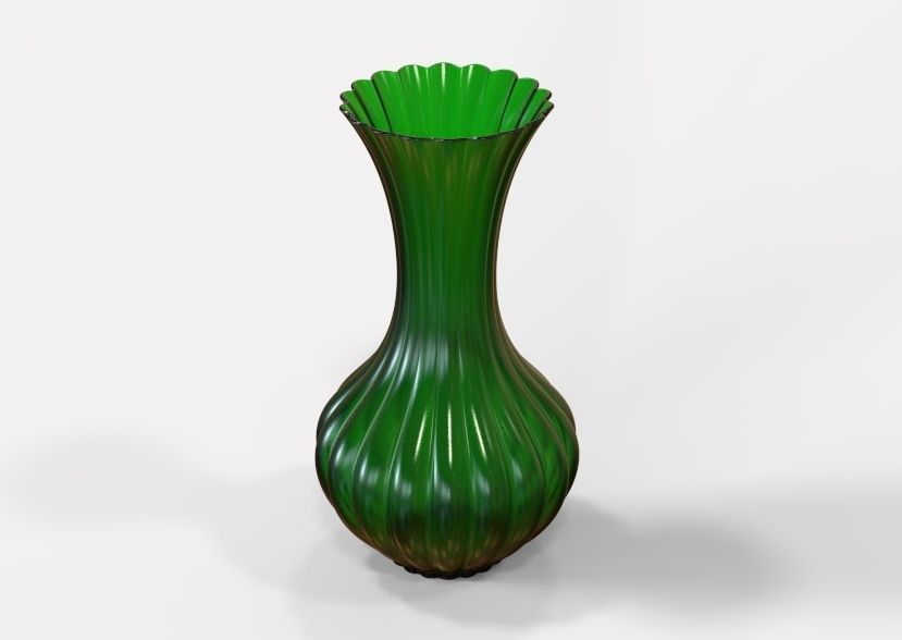Flower Vase 3D print model_18