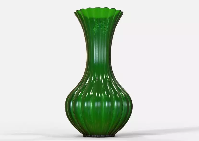 Flower Vase 3D print model_0