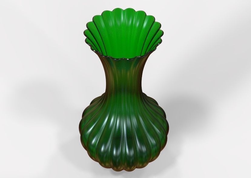 Flower Vase 3D print model_21