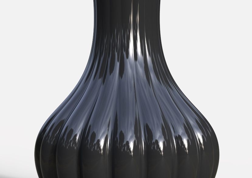 Flower Vase 3D print model_32