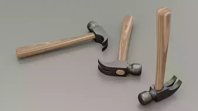 Hammer pair of wrenches