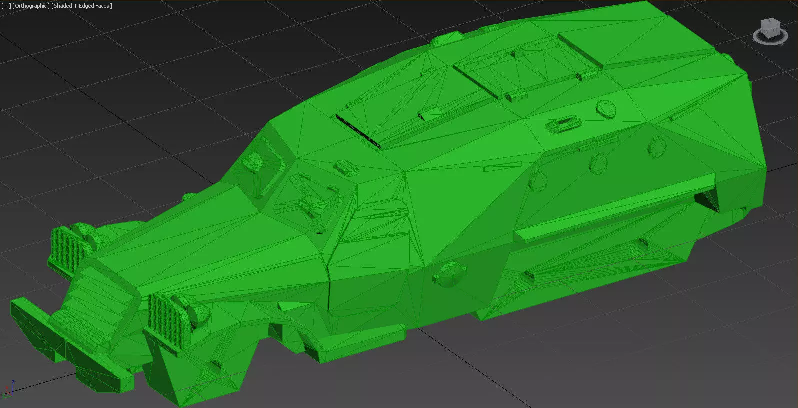BTR 152 with rockets from the Sparrow set 3D print model