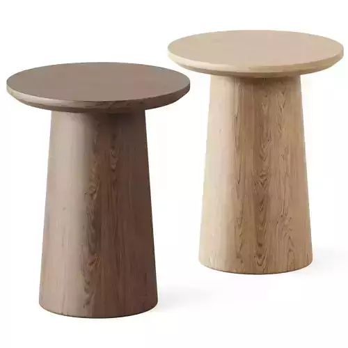 Round Wood Pedesta Table by Hearth and Hand with Magnolia