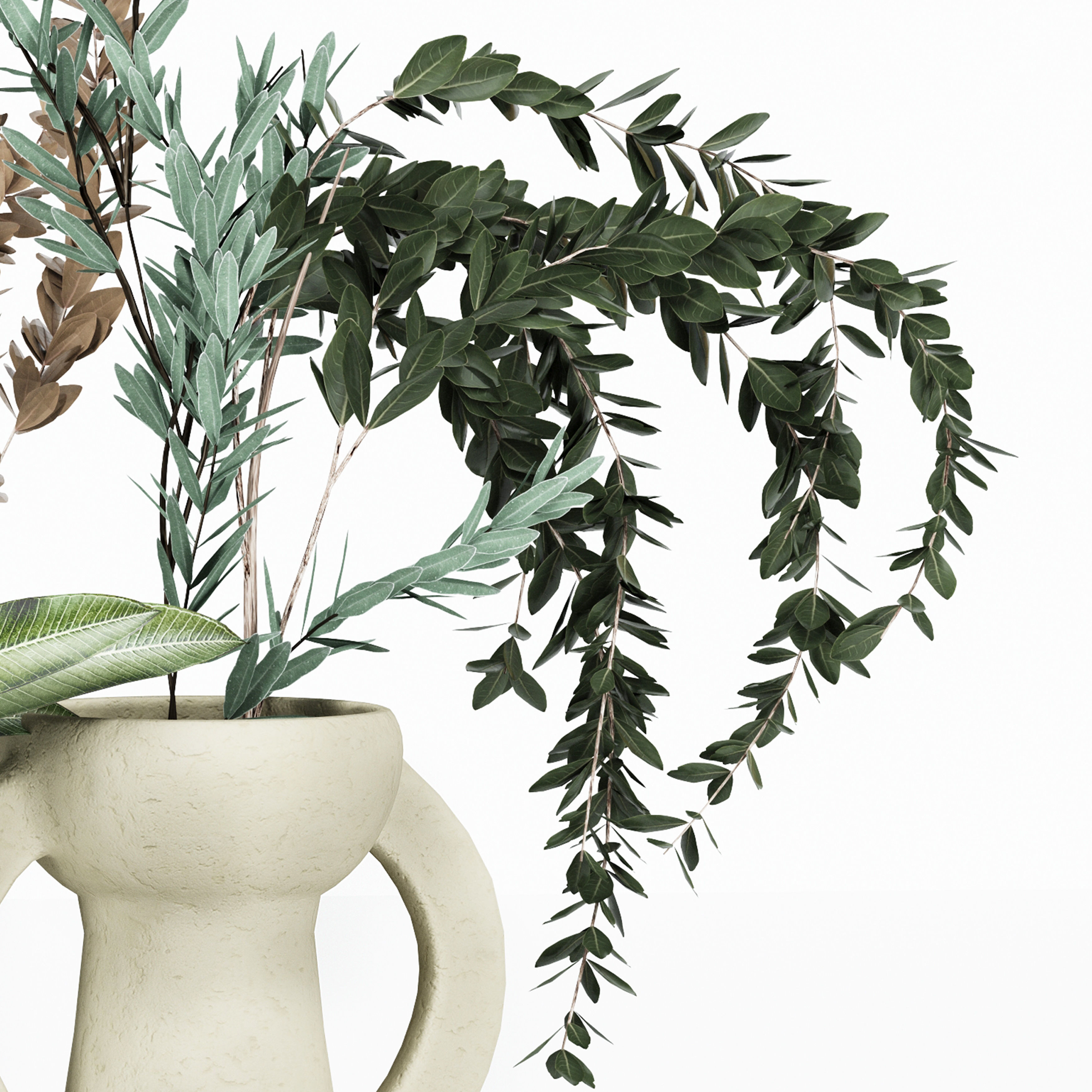 Flower Pack 208C 3D model_3