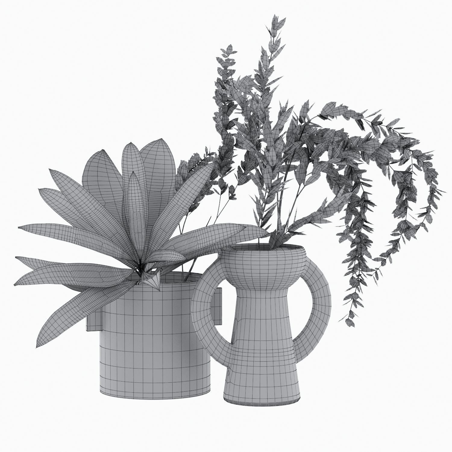 Flower Pack 208C 3D model_6