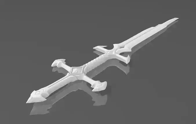Blade of the Ruined King 3D print model