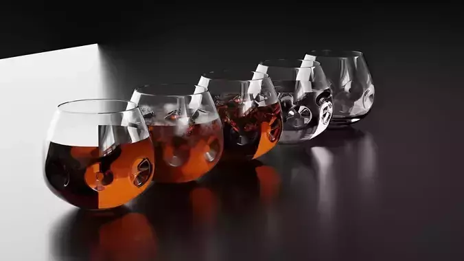 Brandy Snifter 5 3D model