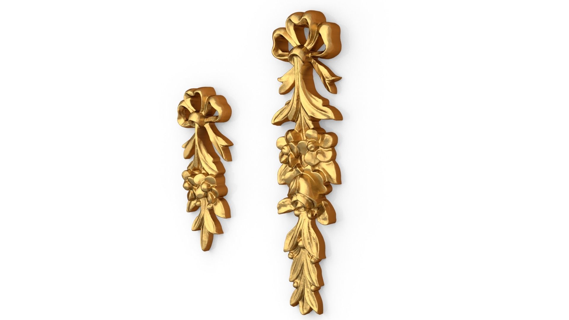 Classic decor ornament 70 3D model_2