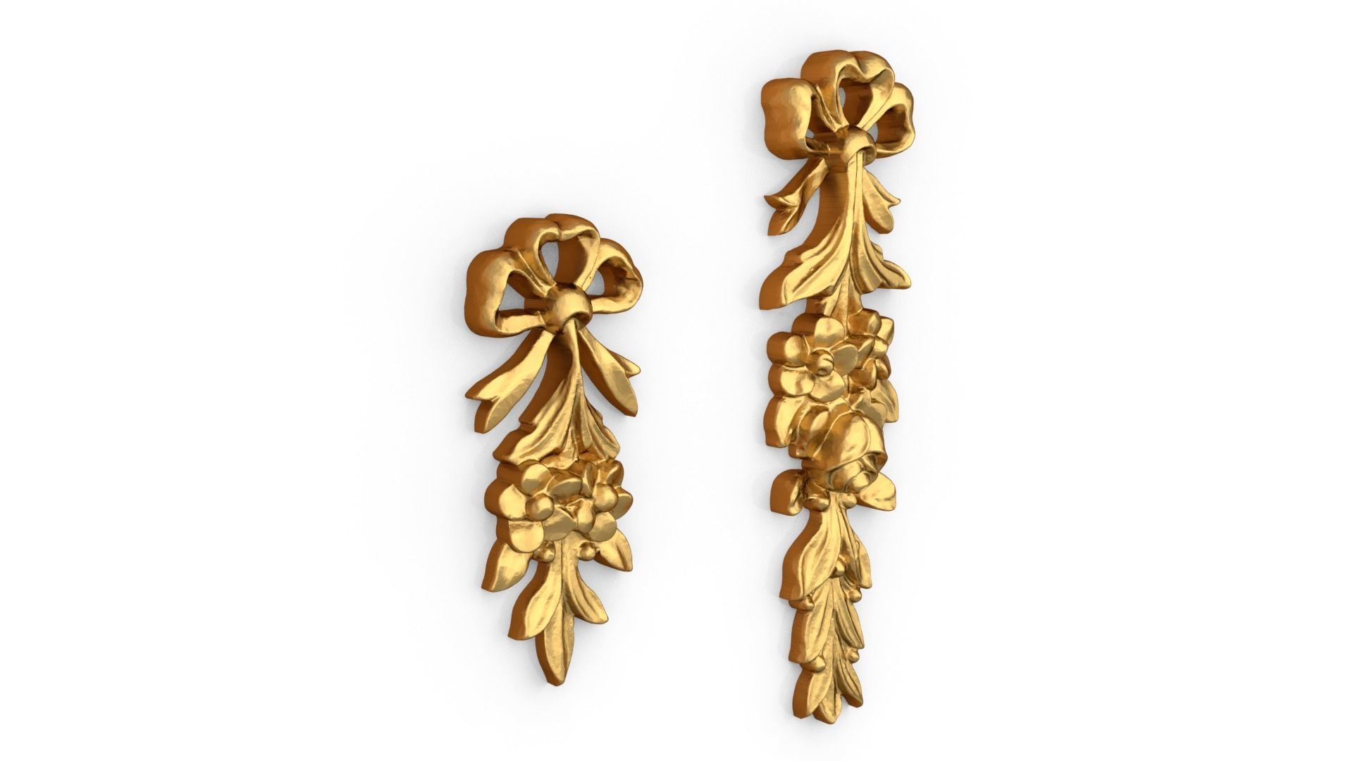 Classic decor ornament 70 3D model_1