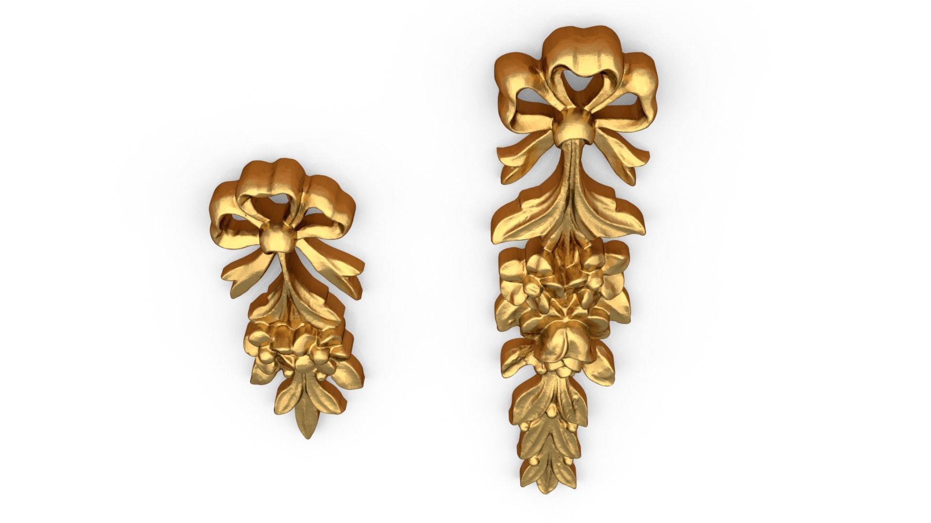 Classic decor ornament 70 3D model_4